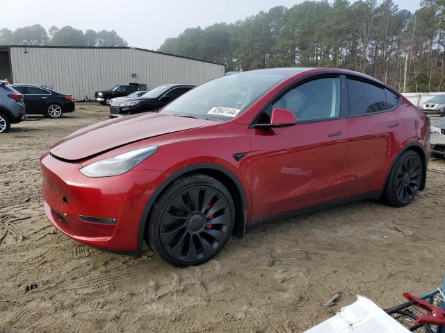 TESLA MODEL Y 2024 with VIN 7SAYGDEF0RA264370 - Photo from auction