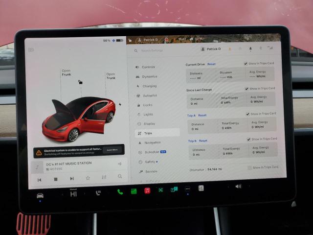 Photo 9 from auction – 2018 TESLA MODEL 3 with VIN 5YJ3E1EA4JF049162