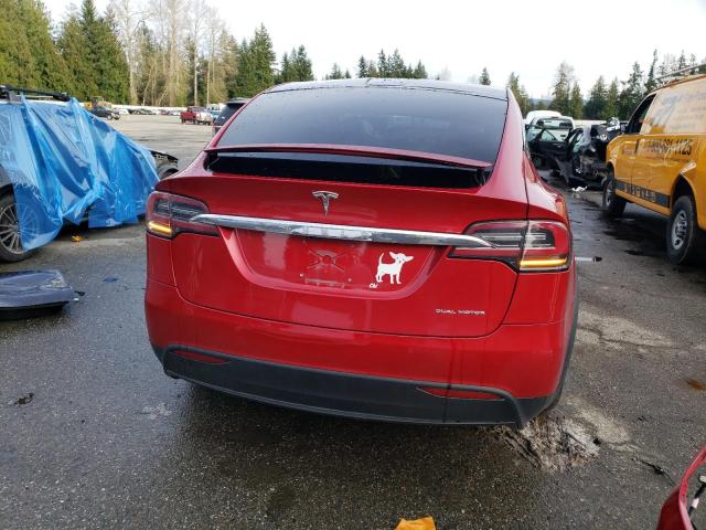 Photo 6 from auction – 2020 TESLA MODEL X with VIN 5YJXCBE22LF263012