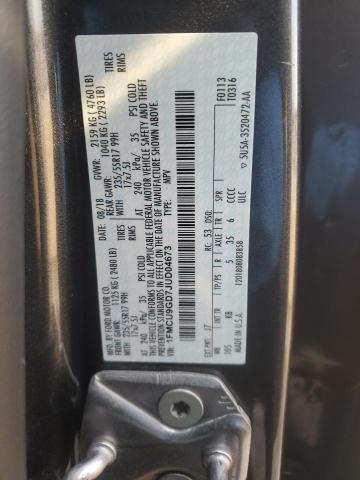 Photo 14 from auction – 2018 FORD ESCAPE SE with VIN 1FMCU9GD7JUD04673