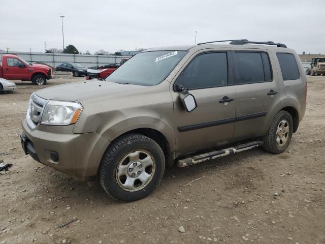 HONDA PILOT LX 2010 with VIN 5FNYF3H26AB016070 - Photo from auction