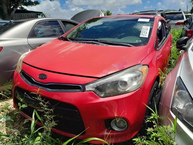 KIA FORTE EX 2015 with VIN KNAFX6A82F5316683 - Photo from auction