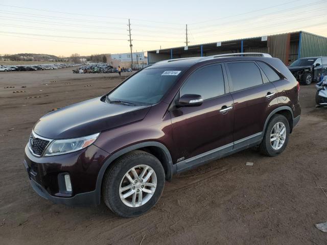 KIA SORENTO LX 2015 with VIN 5XYKTDA66FG550736 - Photo from auction