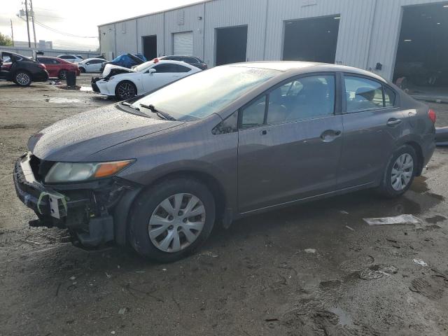 HONDA CIVIC LX 2012 with VIN 19XFB2F5XCE012221 - Photo from auction