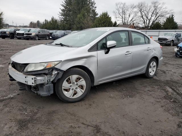 HONDA CIVIC LX 2014 with VIN 19XFB2F57EE237313 - Photo from auction