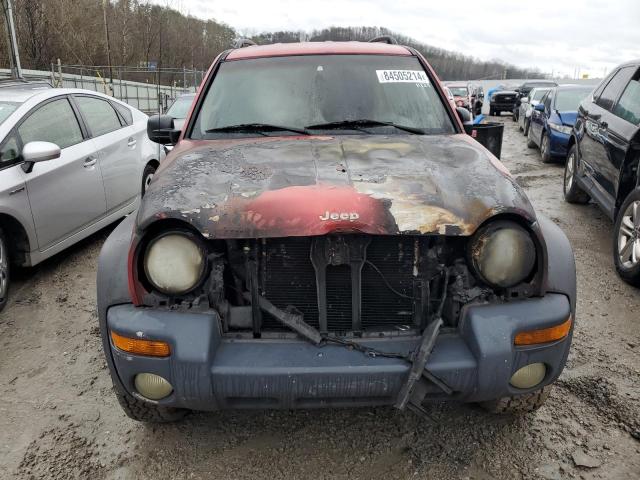 Photo 5 from auction – 2002 JEEP LIBERTY SP with VIN 1J4GL48K72W344292