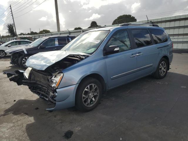 KIA SEDONA 2014 with VIN KNDMH4C76E6570731 - Photo from auction