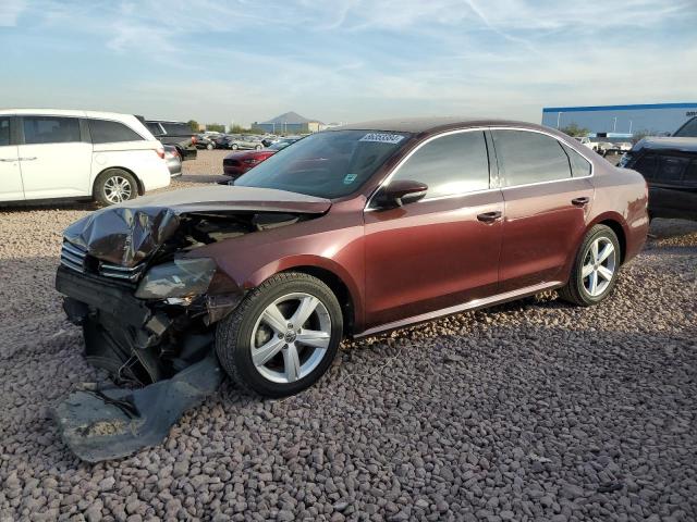 VOLKSWAGEN PASSAT SE 2012 with VIN 1VWBP7A39CC010760 - Photo from auction
