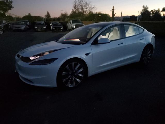 TESLA MODEL 3 2025 with VIN 5YJ3E1EA8SF889883 - Photo from auction