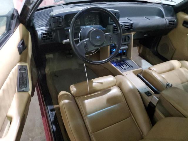 Photo 8 from auction – 1988 FORD MUSTANG with VIN 1FABP44E5JF134475