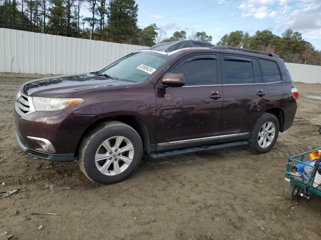TOYOTA HIGHLANDER 2012 with VIN 5TDBK3EH0CS102130 - Photo from auction