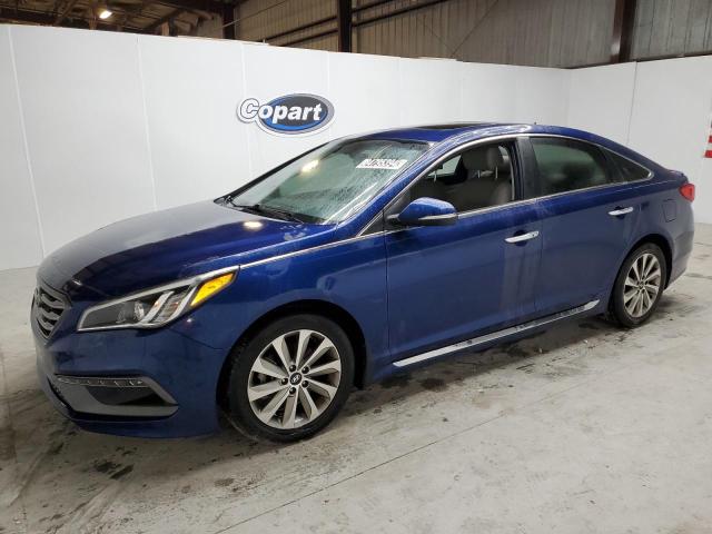 HYUNDAI SONATA SPO 2017 with VIN 5NPE34AF1HH593602 - Photo from auction