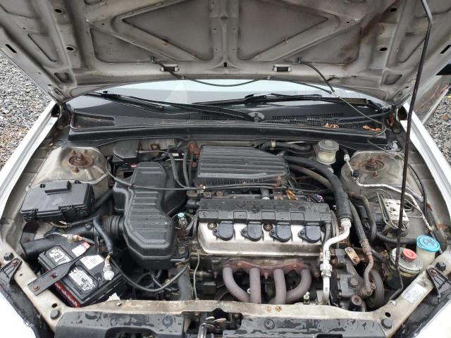 Photo 11 from auction – 2001 HONDA CIVIC EX with VIN 2HGES26751H528101