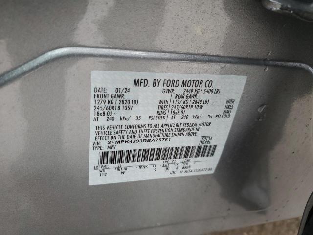 Photo 14 from auction – 2024 FORD EDGE SEL with VIN 2FMPK4J93RBA75781