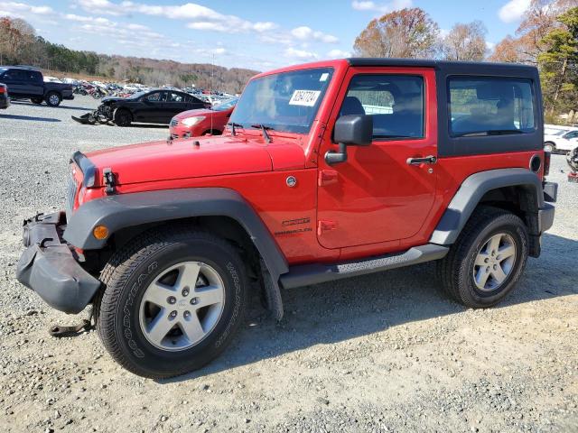 JEEP WRANGLER S 2016 with VIN 1C4AJWAG9GL224618 - Photo from auction
