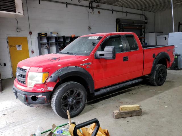 FORD F150 SUPER 2014 with VIN 1FTEX1CM4EFC17271 - Photo from auction