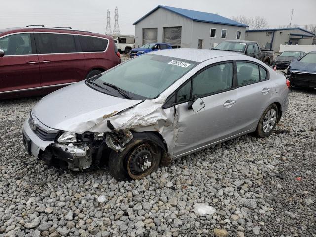 HONDA CIVIC LX 2012 with VIN 19XFB2F51CE027089 - Photo from auction