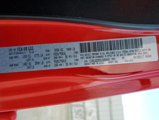 Photo 14 from auction – 2017 JEEP WRANGLER U with VIN 1C4BJWDG5HL505445