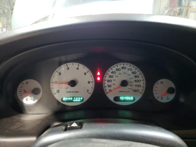 Photo 9 from auction – 2000 DODGE INTREPID E with VIN 2B3HD56JXYH394930