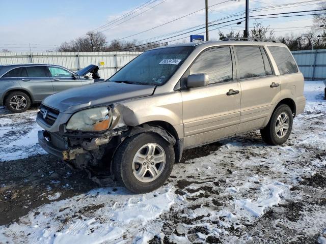 HONDA PILOT EXL 2005 with VIN 5FNYF18525B029418 - Photo from auction