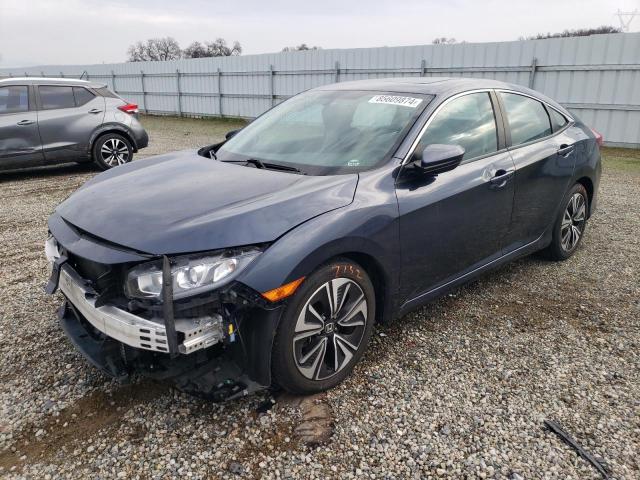HONDA CIVIC EXL 2017 with VIN 19XFC1F75HE201925 - Photo from auction