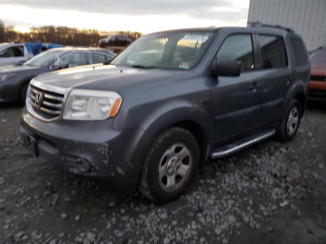 HONDA PILOT LX 2013 with VIN 5FNYF4H28DB025539 - Photo from auction