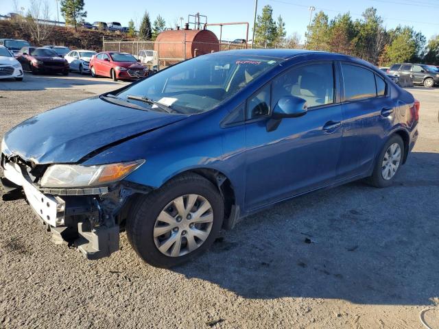HONDA CIVIC LX 2012 with VIN 2HGFB2F57CH507160 - Photo from auction
