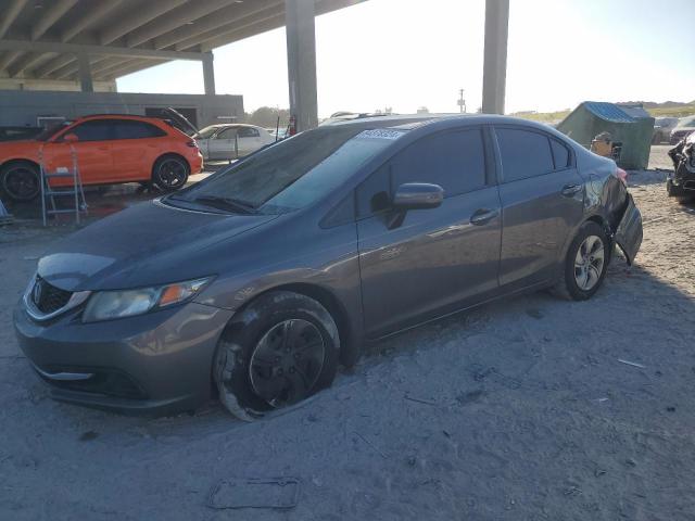 HONDA CIVIC LX 2015 with VIN 19XFB2F58FE066850 - Photo from auction