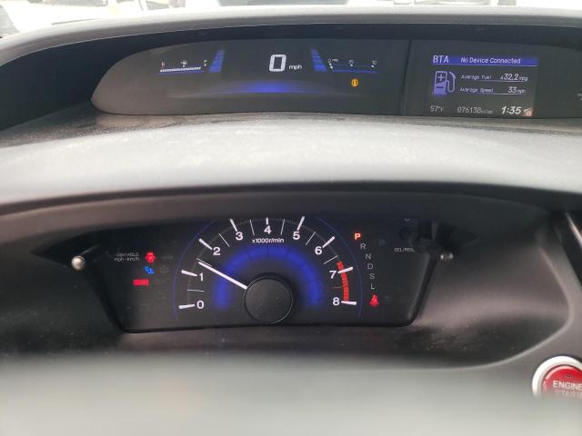 Photo 9 from auction – 2014 HONDA CIVIC EXL with VIN 2HGFB2F99EH543163