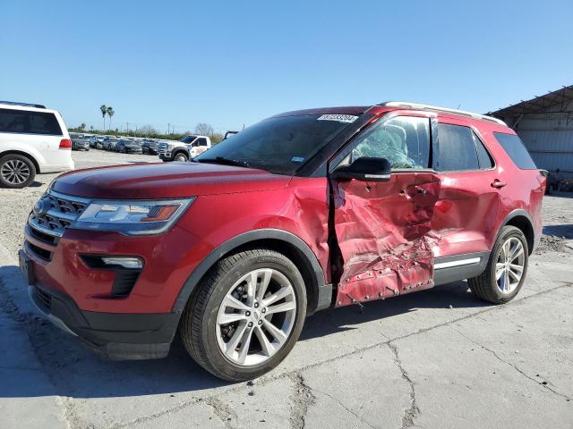 FORD EXPLORER X 2018 with VIN 1FM5K7D81JGB99136 - Photo from auction
