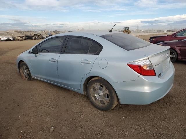 Photo 2 from auction – 2012 HONDA CIVIC HYBR with VIN JHMFB4F23CS004085