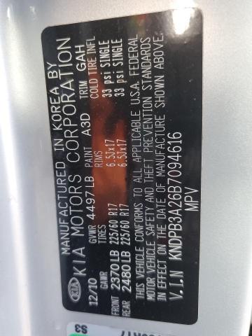 Photo 14 from auction – 2011 KIA SPORTAGE L with VIN KNDPB3A26B7094616