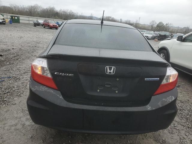 Photo 6 from auction – 2012 HONDA CIVIC HYBR with VIN JHMFB4F28CS000551