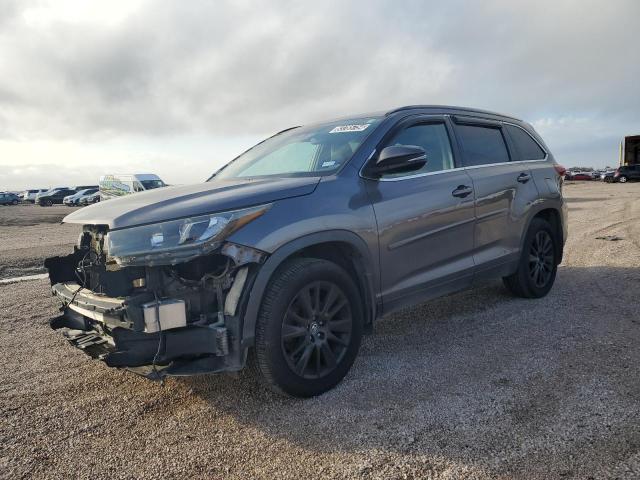 TOYOTA HIGHLANDER 2019 with VIN 5TDJZRFH4KS601259 - Photo from auction