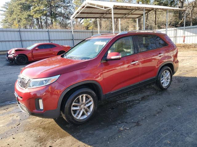 KIA SORENTO LX 2015 with VIN 5XYKT3A64FG660579 - Photo from auction