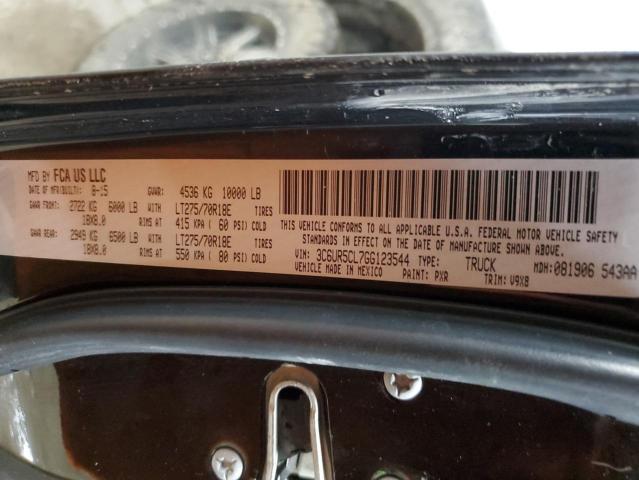 Photo 10 from auction – 2016 RAM 2500 ST with VIN 3C6UR5CL7GG123544