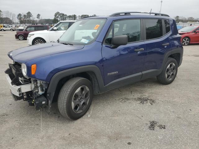JEEP RENEGADE S 2017 with VIN ZACCJBAB6HPG49703 - Photo from auction