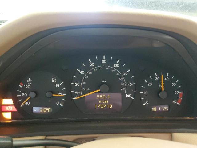 Photo 9 from auction – 2002 MERCEDES-BENZ E 430 with VIN WDBJF70J82B449047