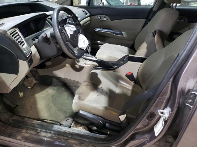 Photo 7 from auction – 2013 HONDA CIVIC LX with VIN 2HGFB2F50DH577181