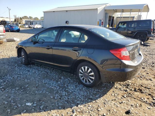 Photo 2 from auction – 2012 HONDA CIVIC LX with VIN 2HGFB2F55CH328101