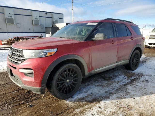 FORD EXPLORER X 2020 with VIN 1FMSK8DH2LGC81680 - Photo from auction