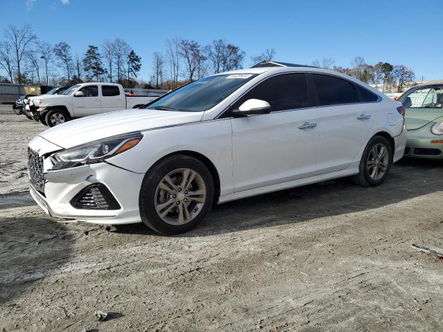 HYUNDAI SONATA 2019 with VIN 5NPE34AF6KH763573 - Photo from auction