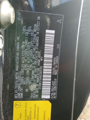 Photo 14 from auction – 2008 LEXUS RX 350 with VIN 2T2HK31U48C069769
