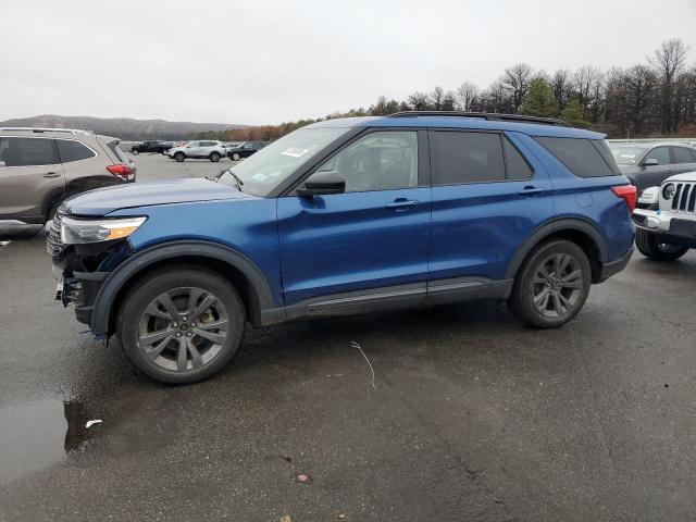 FORD EXPLORER X 2022 with VIN 1FMSK8DH2NGA75360 - Photo from auction