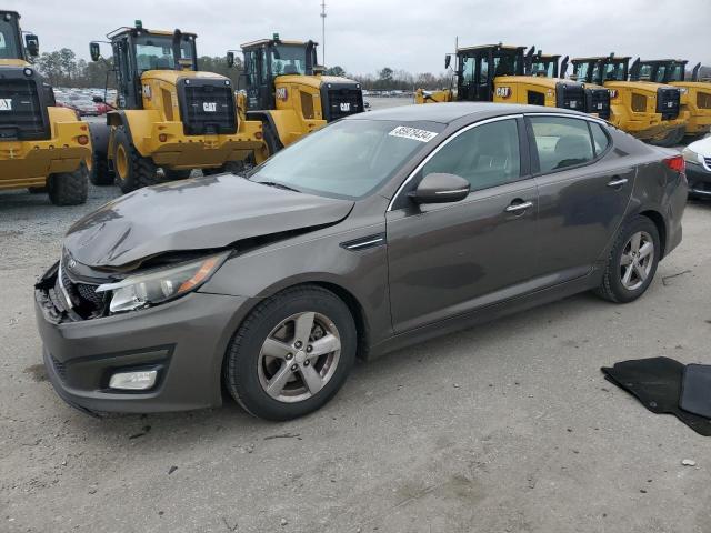 KIA OPTIMA LX 2014 with VIN 5XXGM4A77EG271164 - Photo from auction