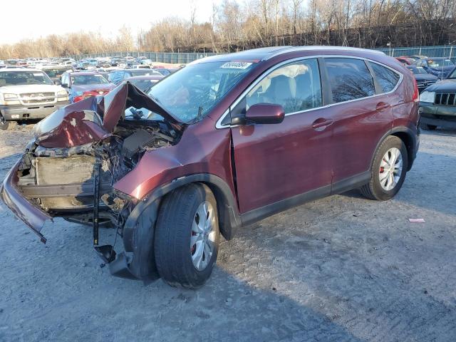 HONDA CR-V EXL 2013 with VIN 5J6RM4H71DL069945 - Photo from auction