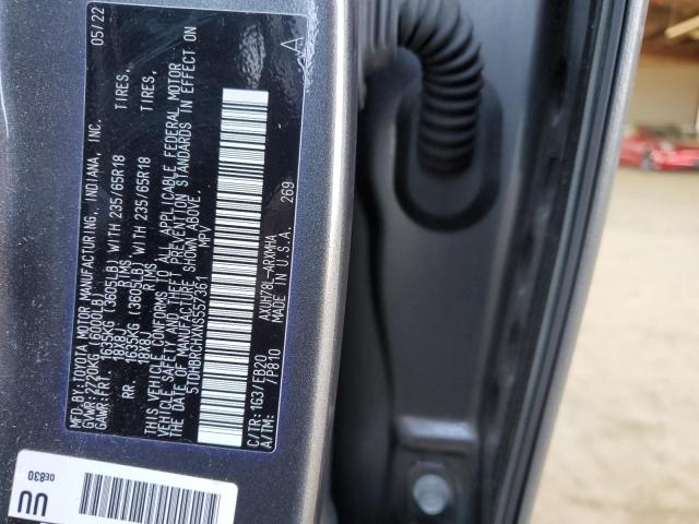 Photo 14 from auction – 2022 TOYOTA HIGHLANDER with VIN 5TDHBRCHXNS557361