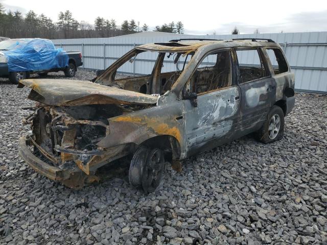 HONDA PILOT EXL 2008 with VIN 5FNYF185X8B001600 - Photo from auction