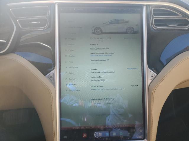 Photo 9 from auction – 2015 TESLA MODEL S 60 with VIN 5YJSA1S1XFF097901