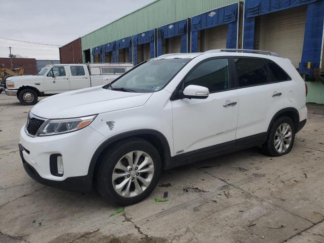 KIA SORENTO EX 2014 with VIN 5XYKUDA74EG435315 - Photo from auction
